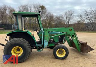 1995 John Deere 5200 Tractor with Front Loader